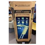 NEW Louisville aluminum attic ladder
