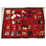 Costume jewelry earrings