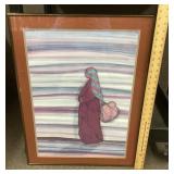 22x29 framed Southwest art print