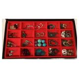 Costume jewelry earrings