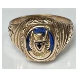10k gold 1939 class ring