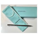 Tiffany & Co. sterling silver ballpoint pen w/box