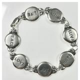 Waldeck Johnson sterling silver bracelet