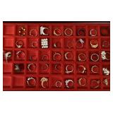 Costume jewelry rings