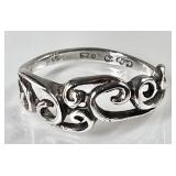 Sterling silver ring