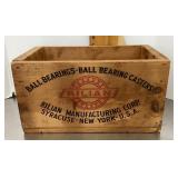 Kilian Ball Bearings wood crate