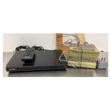 Sony DVD player and Soundfreaq sound machine