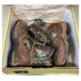 Red Head 8" Tracker boots Size 8M