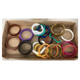 Group of bangle bracelets