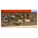 Brass figures group