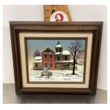 Hargrove print on canvas