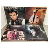 Rick Springfield 4 LP lot