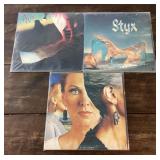 Styx 3 LP lot