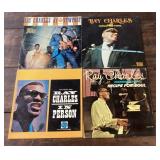 Ray Charles 4 LP lot