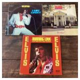 Elvis Presley 3 LP lot