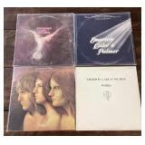 Emerson Lake & Palmer 4 LP lot