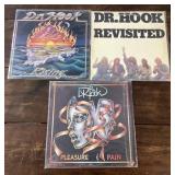 Dr. Hook 3 LP lot
