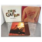 Eric Clapton 3 LP lot