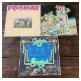 Foghat 3 LP lot