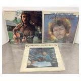 Gordon Lightfoot 3 LP lot