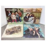 The Mamas and the Papas 4 LP lot