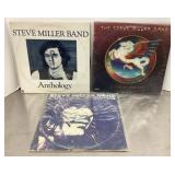 Steve Miller 3 LP lot
