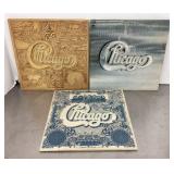 Chicago 3 LP lot