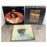 Arlo Guthrie 3 LP lot