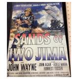 The Sands of Iwo Jima metal movie poster