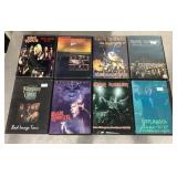 8 music DVDs
