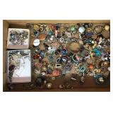 Costume jewelry single earrings