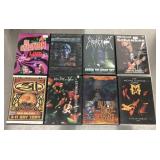 8 music DVDs
