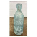 Early H Hackerman blob top soda bottle