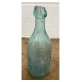 H Crone blob top soda bottle --St. Louis