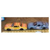 2 diecast race cars