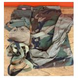 Military pants and accessories