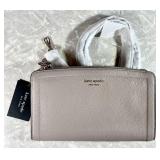 NEW taupe leather Kate Spade shoulder bag