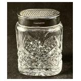 Waterford crystal dresser jar