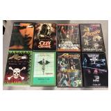 8 music DVDs