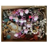 Collection of costume jewelry