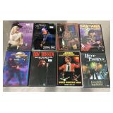 8 music DVDs