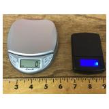 2 digital scales