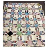Hand stitched quilt 72x84