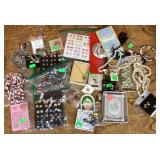 Collection of costume jewelry