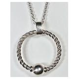 Sterling silver necklace