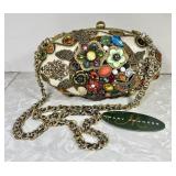 NEW Mary Frances beaded "Four Seasons" bag