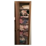 Contents of hall closet