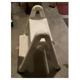 Plastic step stool