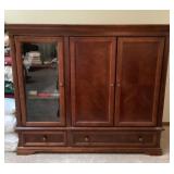 Entertainment center 23" x 63" x 53" tall