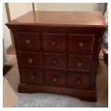 End table with drawers 20" x 27" x 25" tall